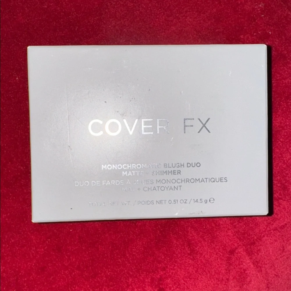 Cover FX Monochrome Blush Duo‎ Matte+Shimmer